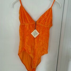 Orange Bodysuit